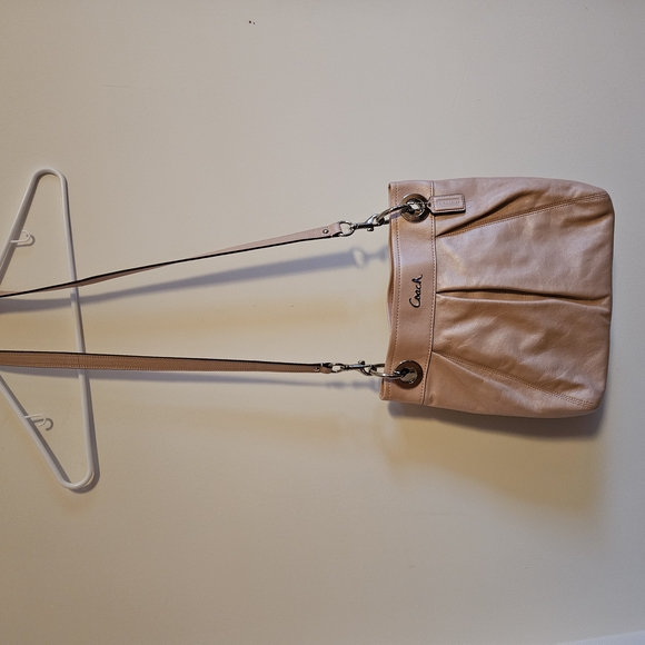 Coach Ashley SV/Powder Pink Leather Hippie Women's Bag NWT - Picture 13 of 14